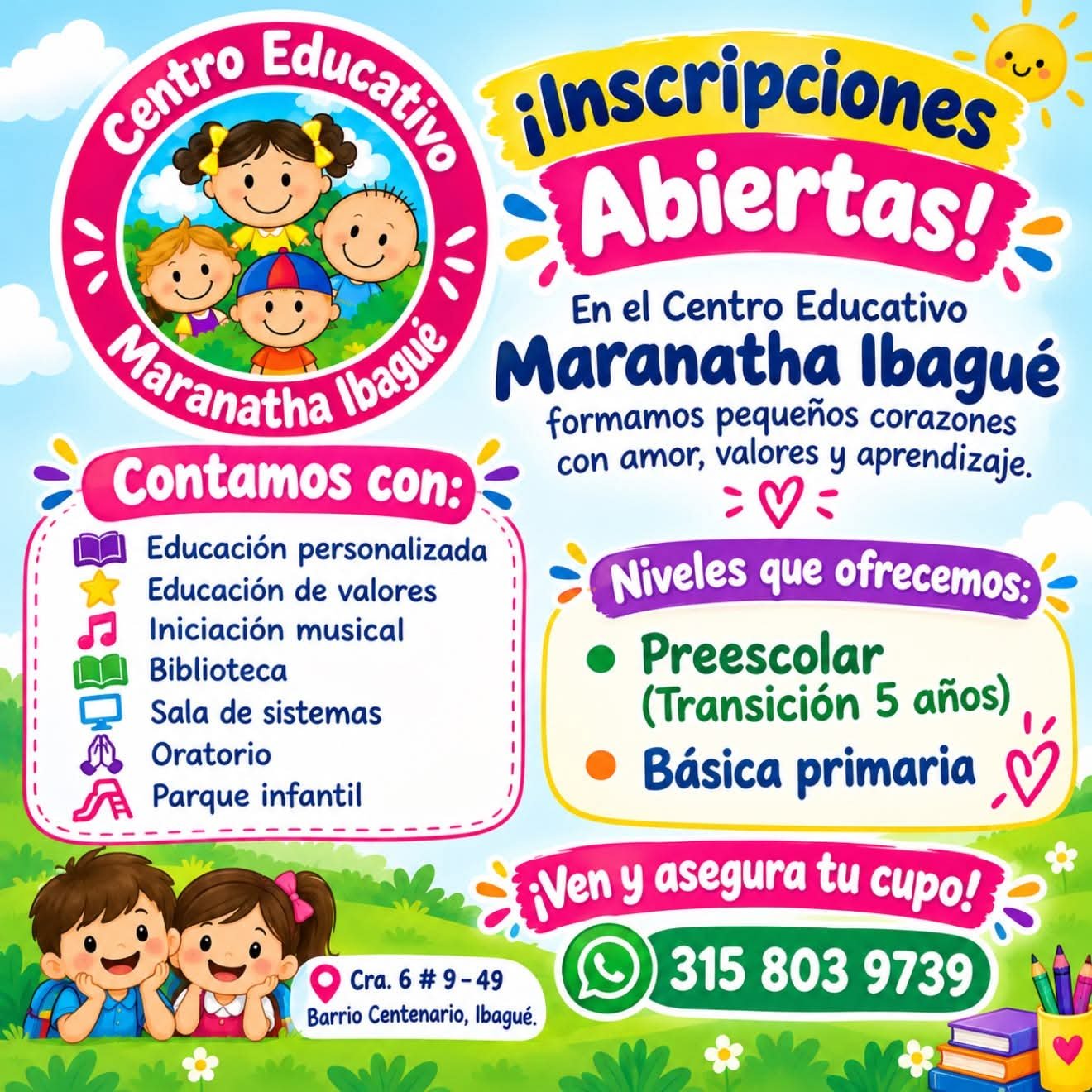 Matriculas Abiertas 2027